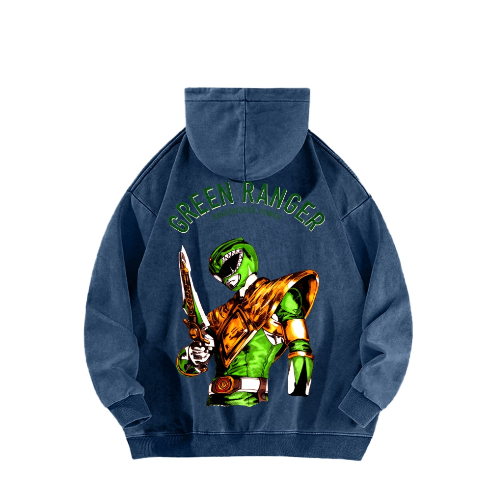 Power Rangers Unisex Washed Hoodie 2601018026