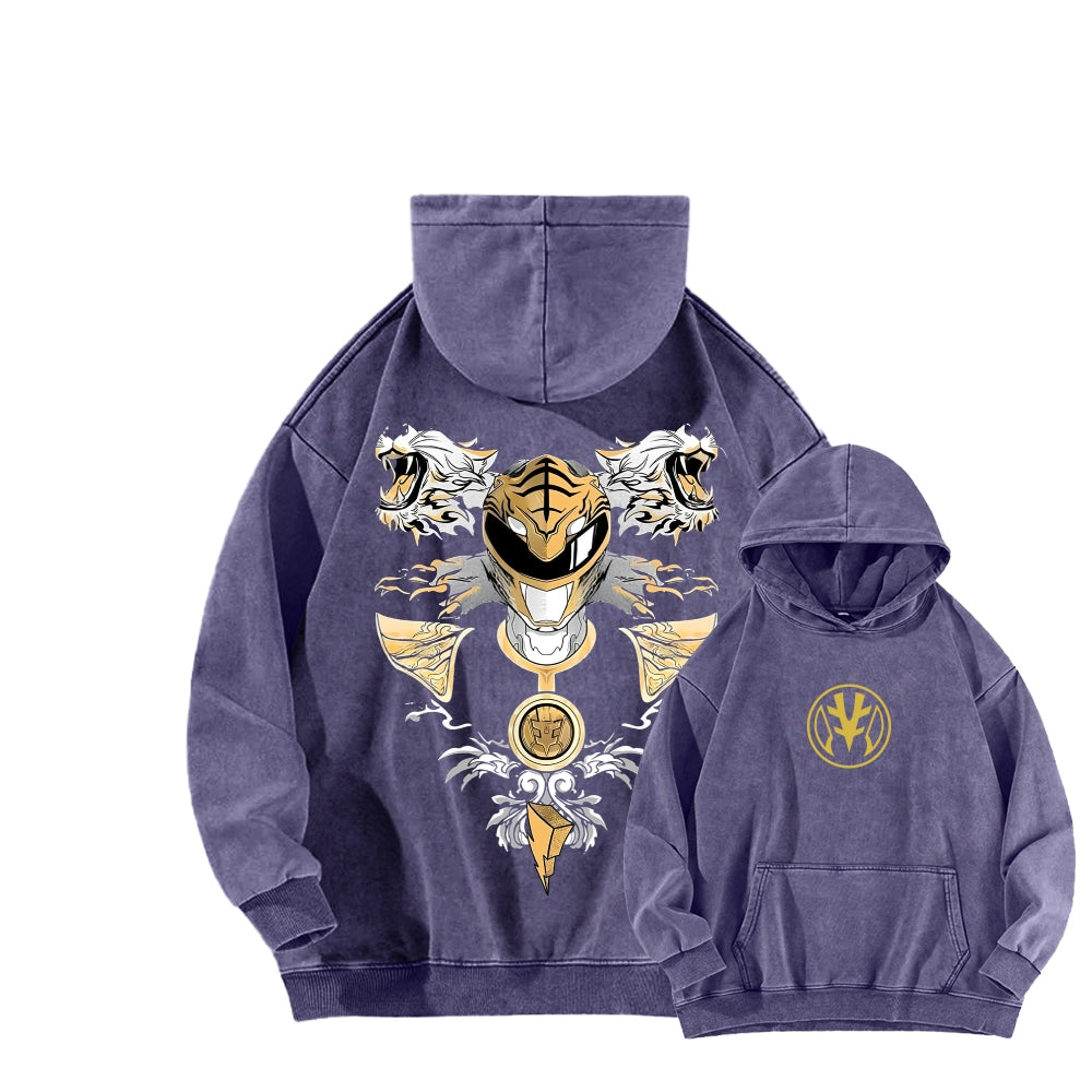 Power Rangers Unisex Washed Hoodie 2601018126