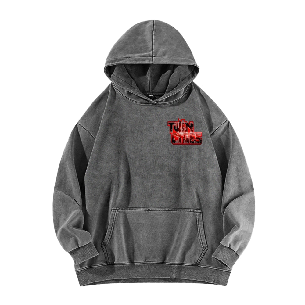 Real Steel Unisex Washed Hoodie 2601018345