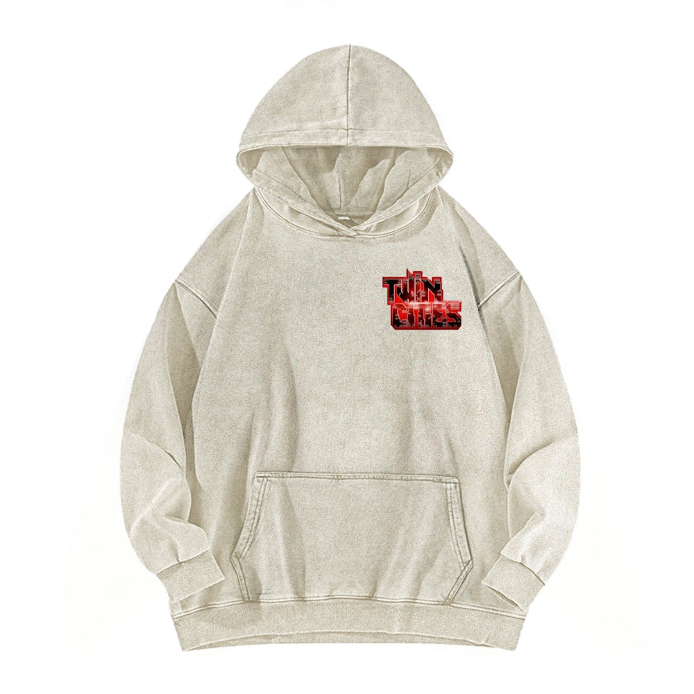 Real Steel Unisex Washed Hoodie 2601018345