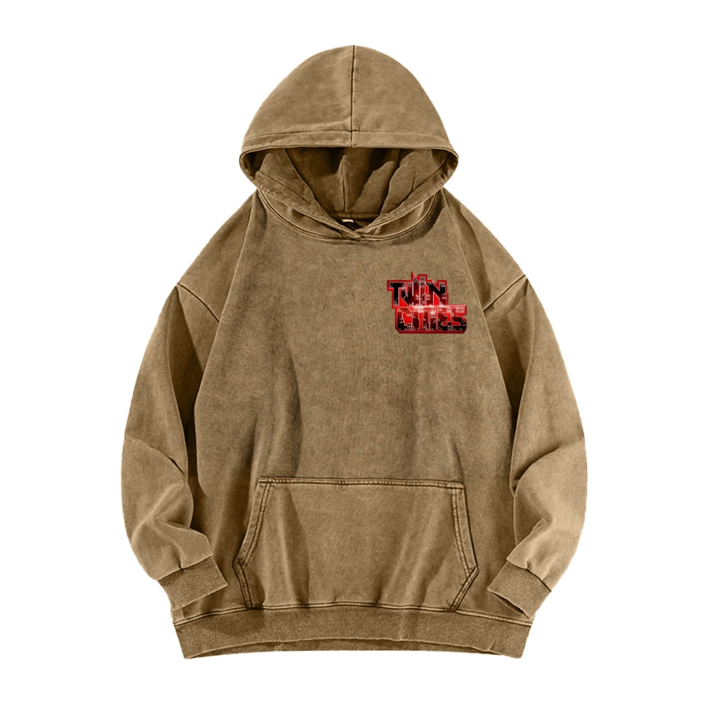 Real Steel Unisex Washed Hoodie 2601018345