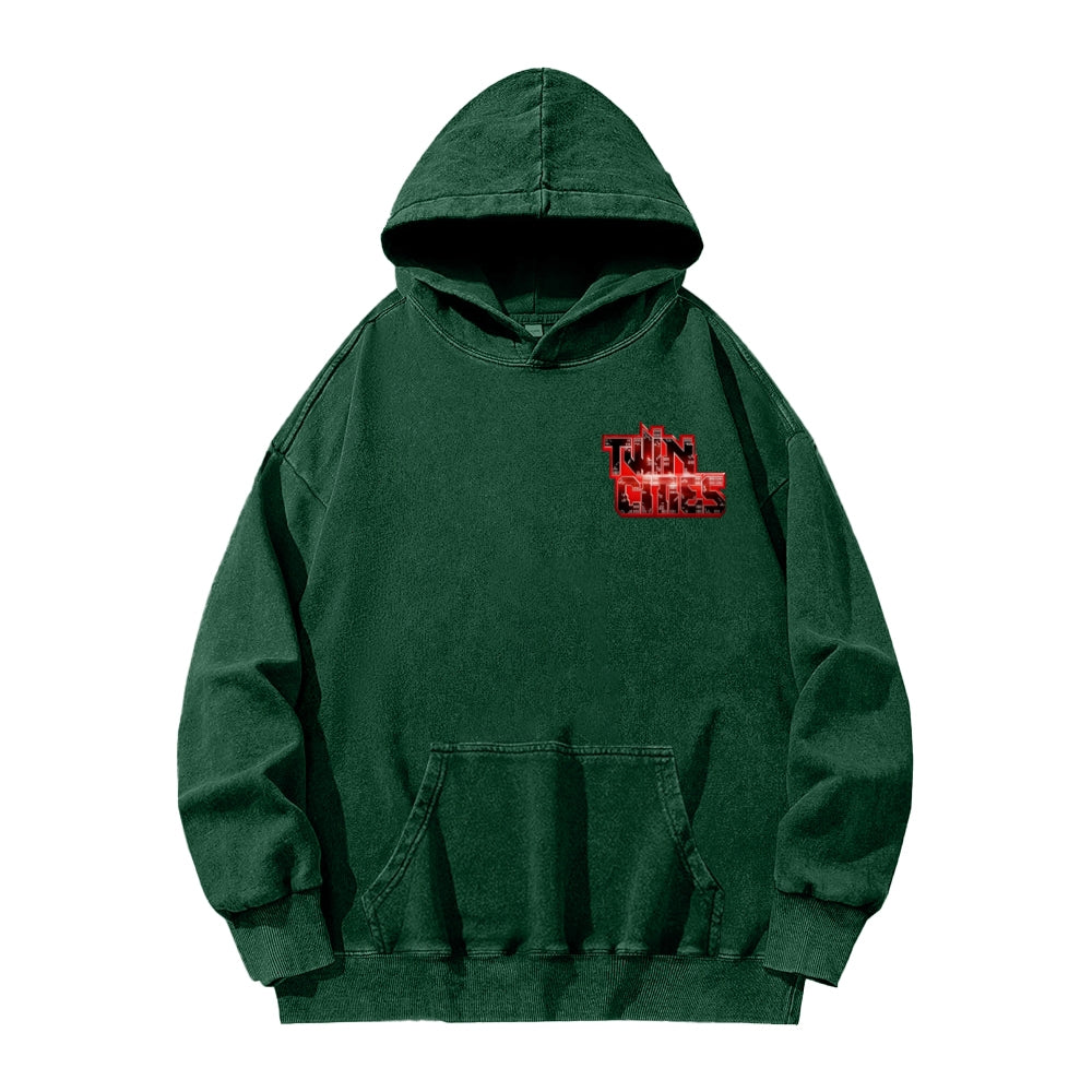 Real Steel Unisex Washed Hoodie 2601018345