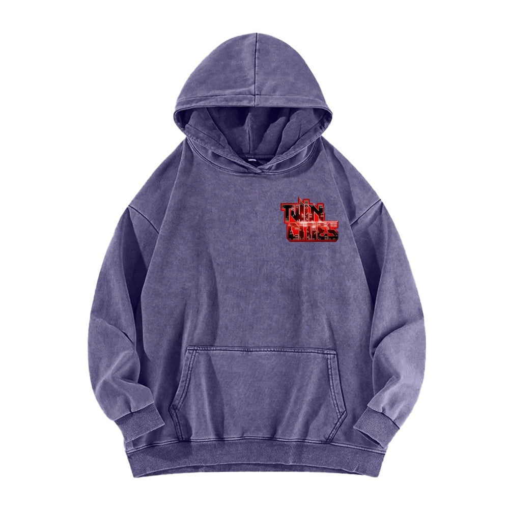 Real Steel Unisex Washed Hoodie 2601018345