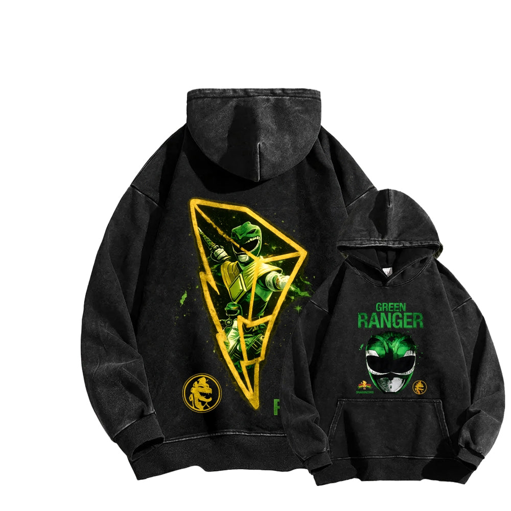 Power Rangers Unisex Washed Hoodie 2601018370