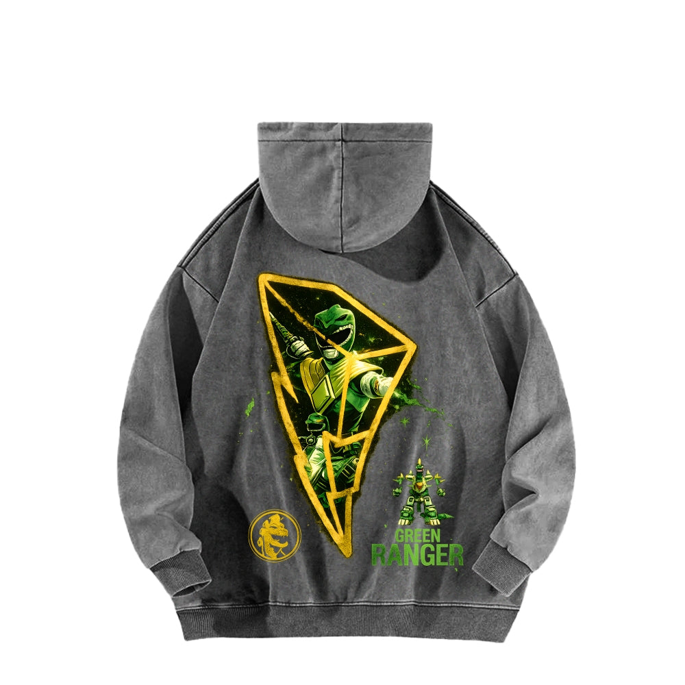 Power Rangers Unisex Washed Hoodie 2601018370