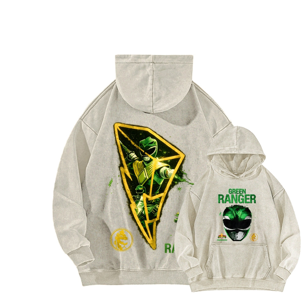 Power Rangers Unisex Washed Hoodie 2601018370