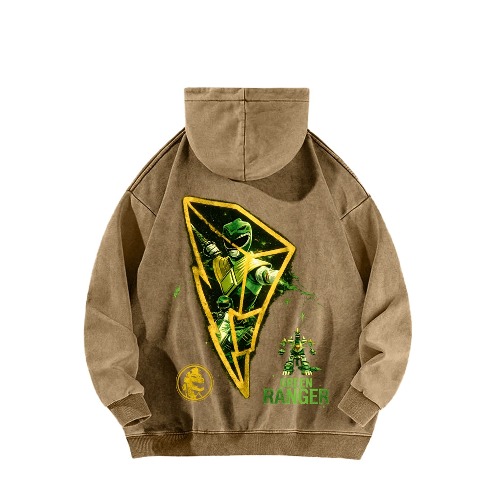 Power Rangers Unisex Washed Hoodie 2601018370
