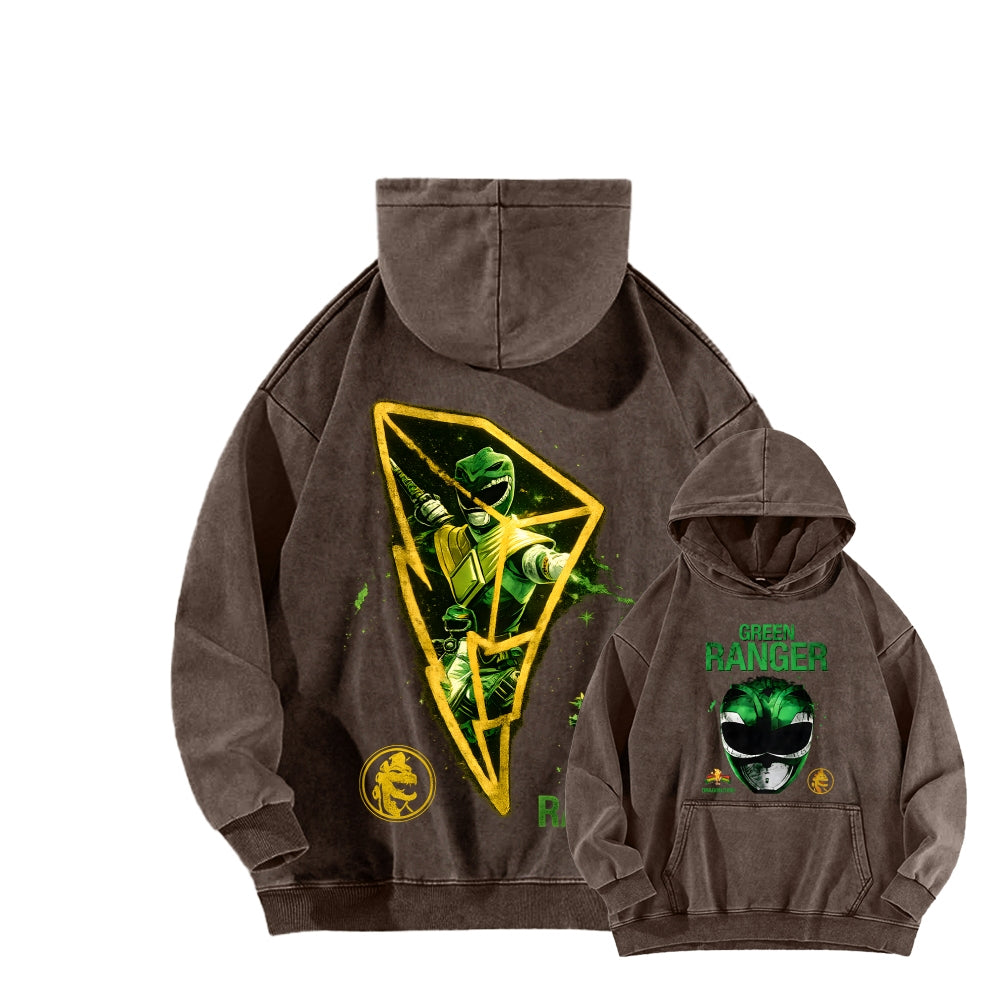 Power Rangers Unisex Washed Hoodie 2601018370