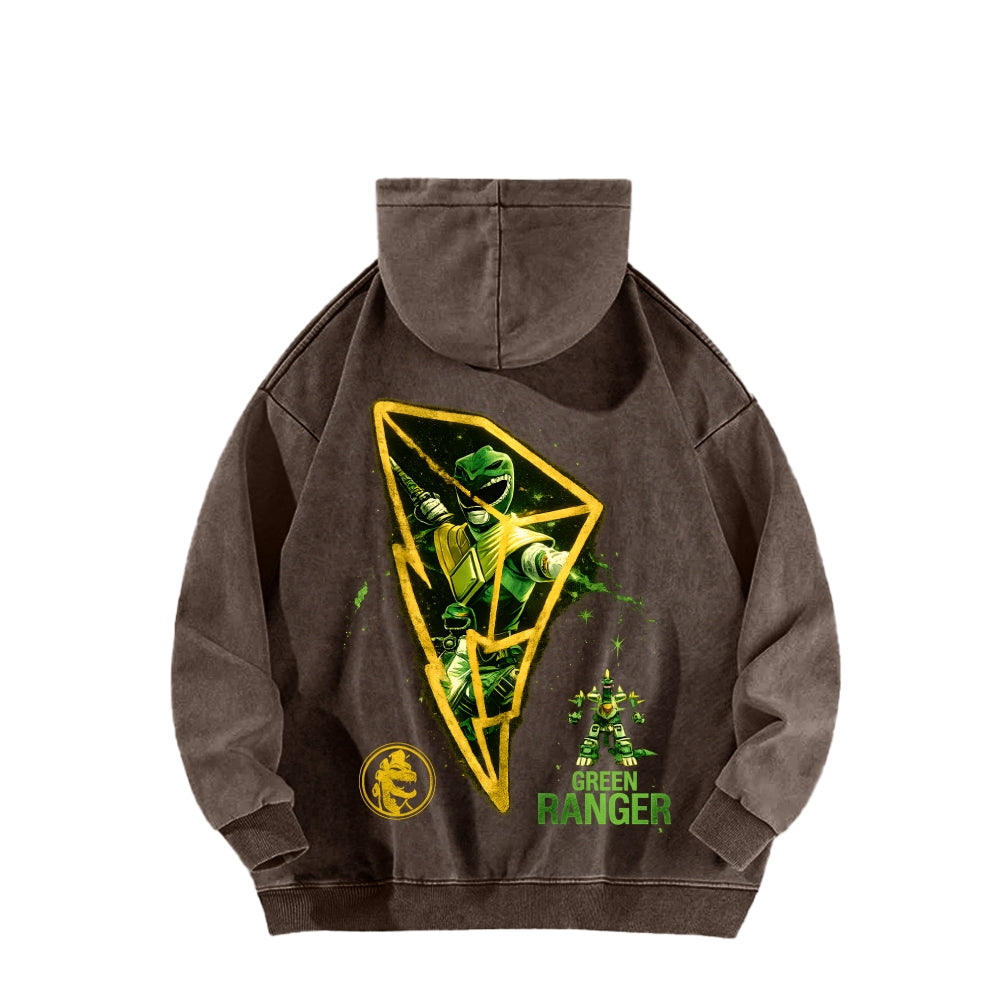 Power Rangers Unisex Washed Hoodie 2601018370