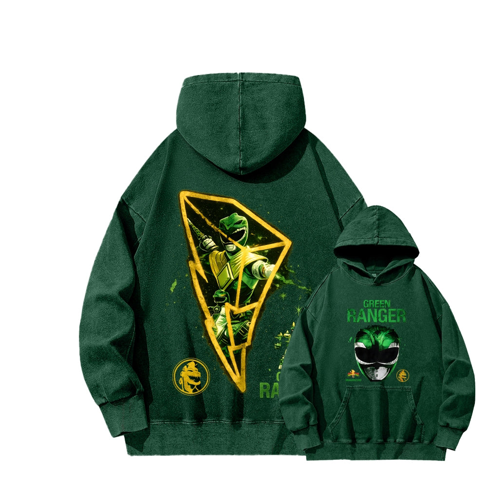 Power Rangers Unisex Washed Hoodie 2601018370