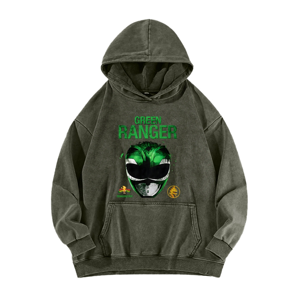 Power Rangers Unisex Washed Hoodie 2601018370