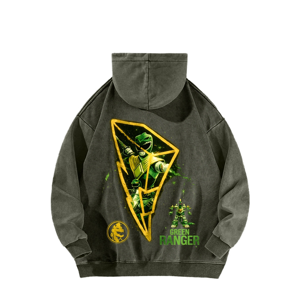 Power Rangers Unisex Washed Hoodie 2601018370