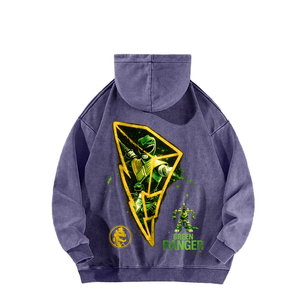 Power Rangers Unisex Washed Hoodie 2601018370