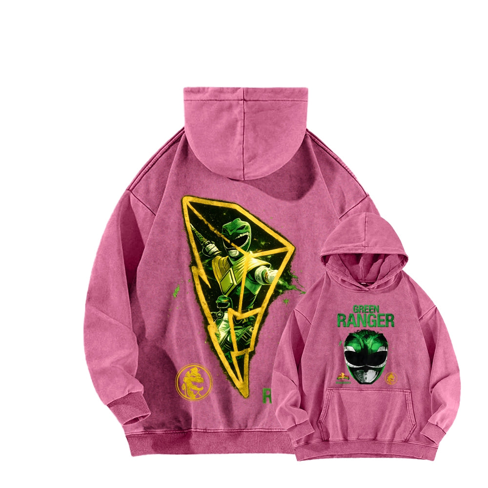 Power Rangers Unisex Washed Hoodie 2601018370