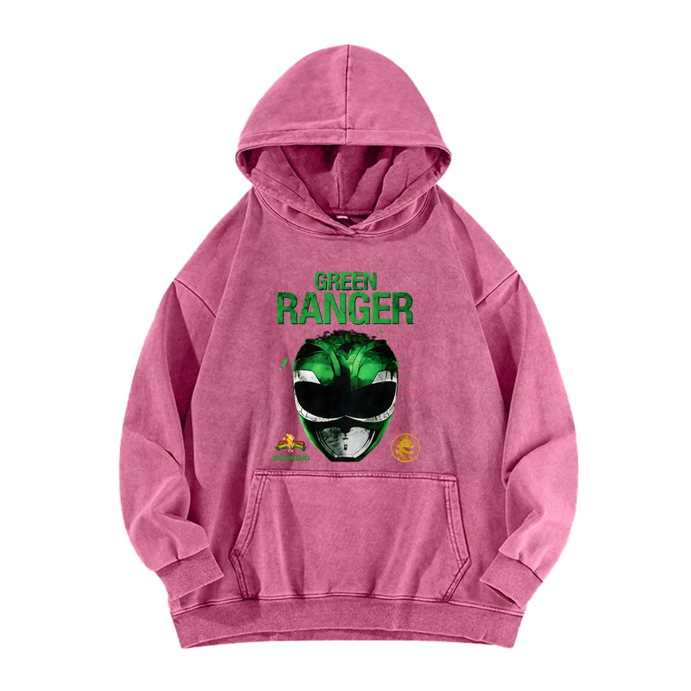 Power Rangers Unisex Washed Hoodie 2601018370