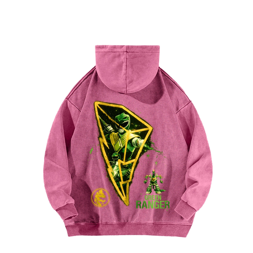 Power Rangers Unisex Washed Hoodie 2601018370