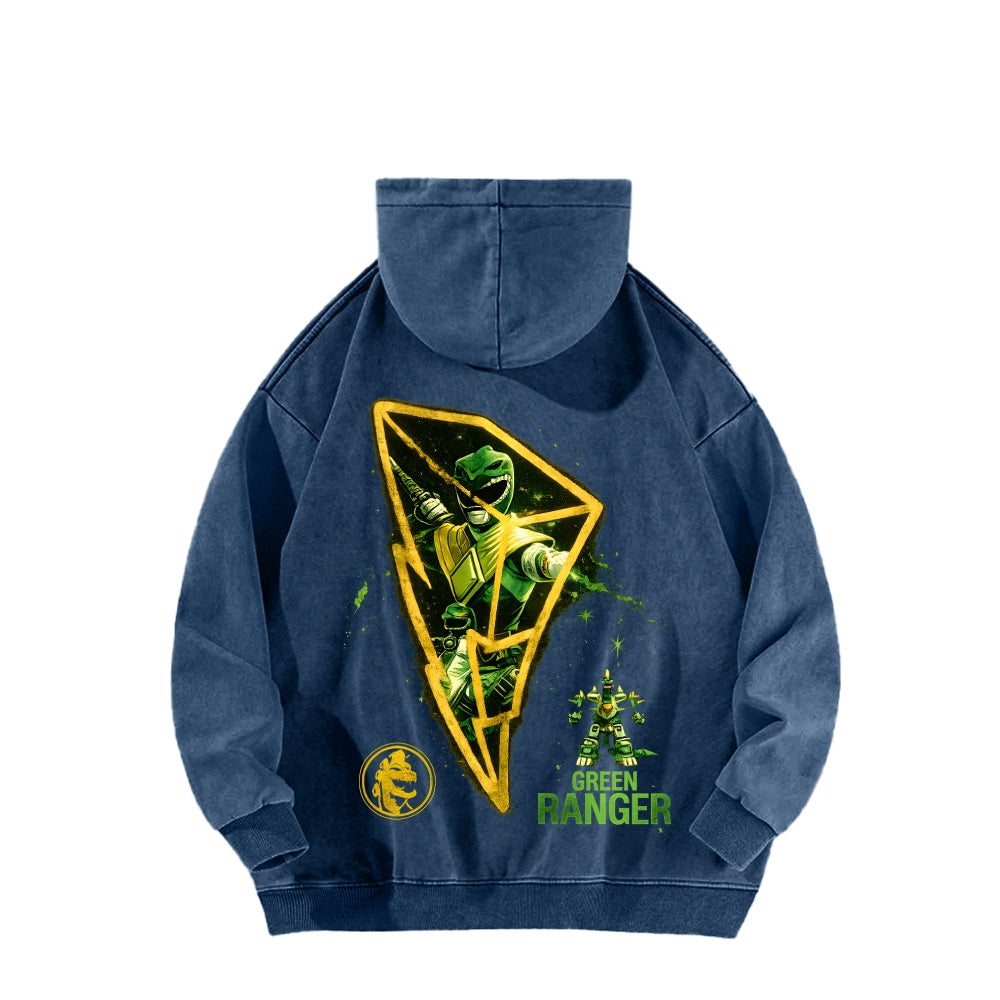 Power Rangers Unisex Washed Hoodie 2601018370