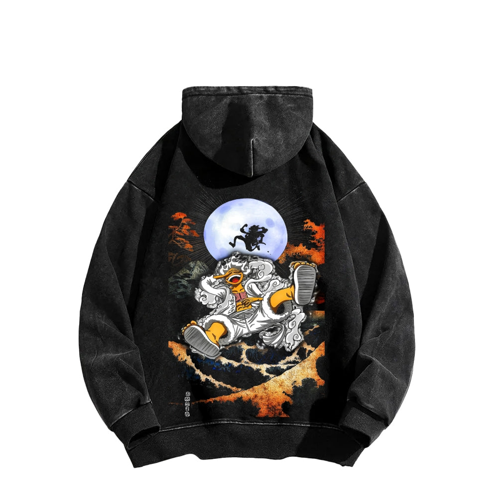 One Piece Unisex Washed Hoodie 2602000843