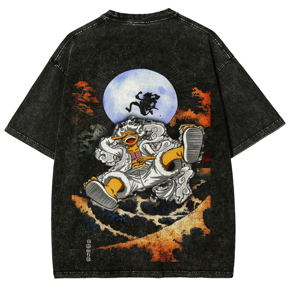 One Piece Unisex Fit Washed T-Shirt 2602000845