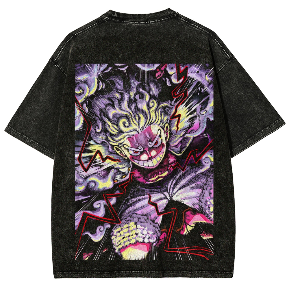 One Piece Unisex Fit Washed T-Shirt 2602000898