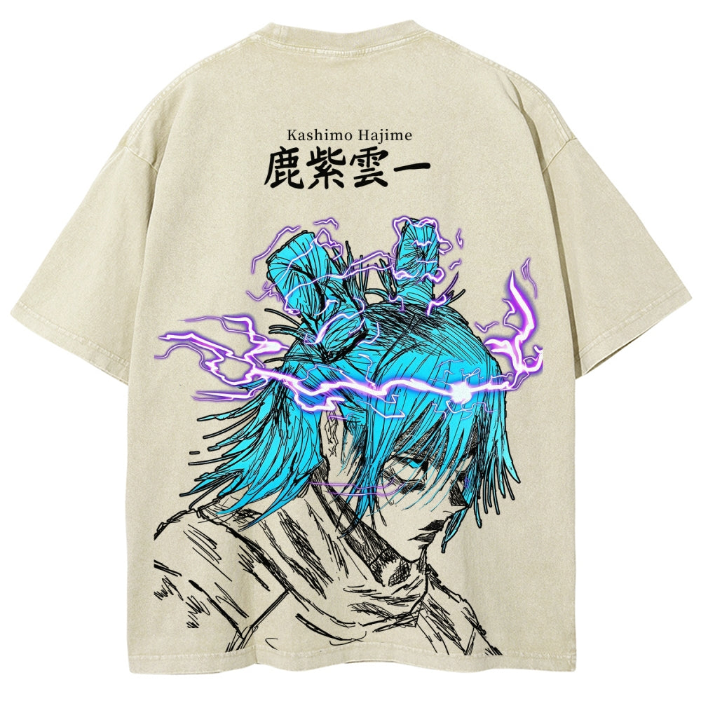 Jujutsu Kaisen Unisex Fit Washed T-Shirt 2602003117