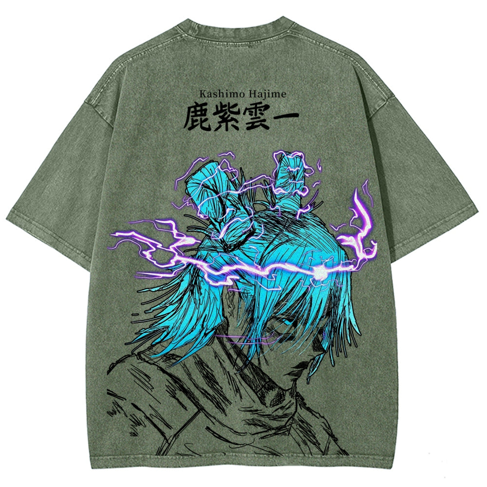 Jujutsu Kaisen Unisex Fit Washed T-Shirt 2602003117