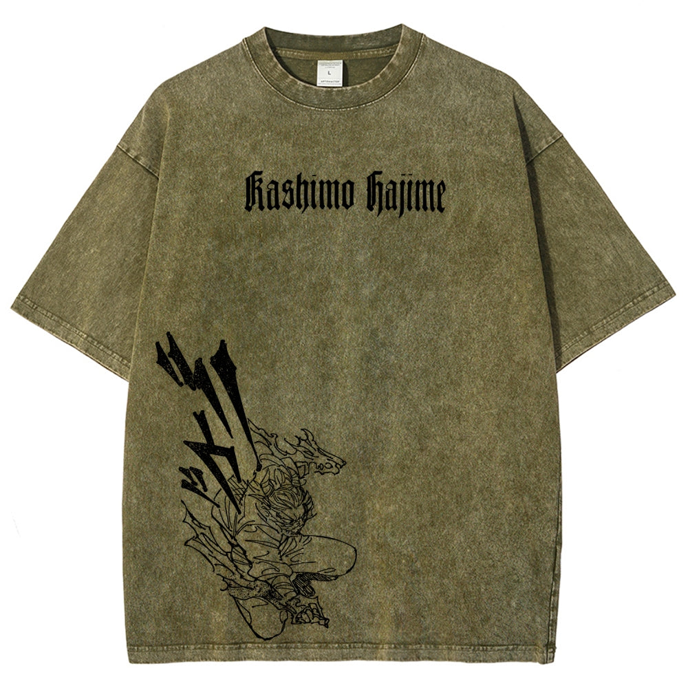 Jujutsu Kaisen Unisex Fit Washed T-Shirt 2602003117