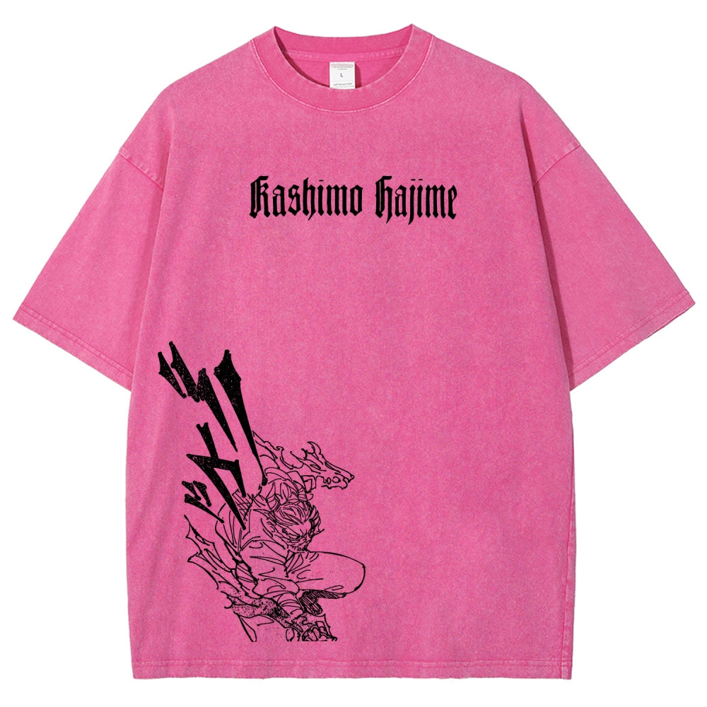 Jujutsu Kaisen Unisex Fit Washed T-Shirt 2602003117