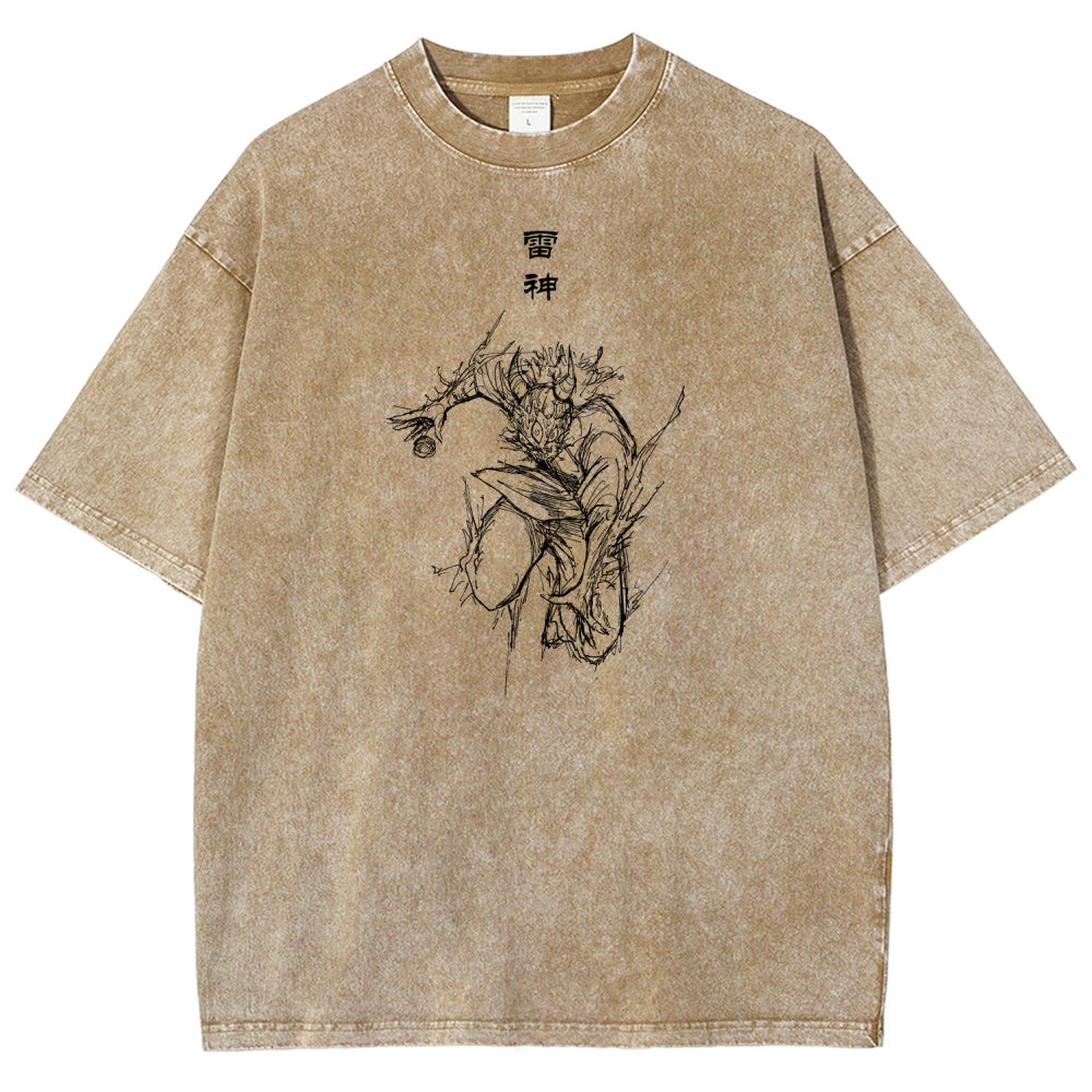 Jujutsu Kaisen Unisex Fit Washed T-Shirt 2602003123