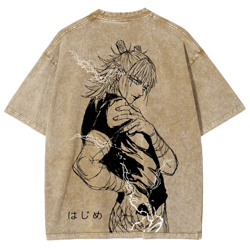 Jujutsu Kaisen Unisex Fit Washed T-Shirt 2602003123