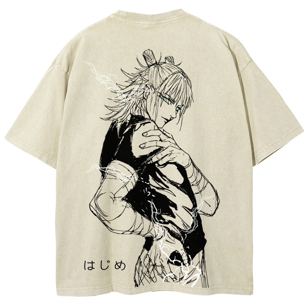 Jujutsu Kaisen Unisex Fit Washed T-Shirt 2602003123