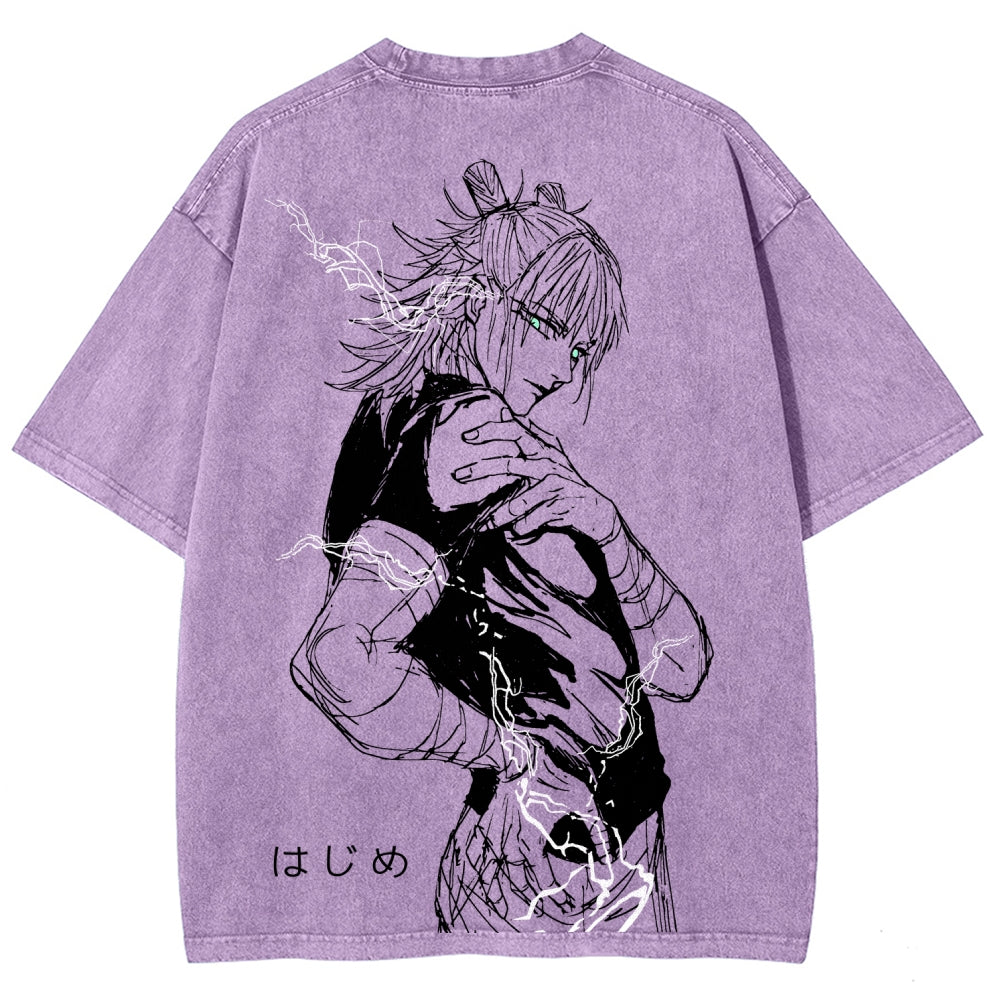 Jujutsu Kaisen Unisex Fit Washed T-Shirt 2602003123