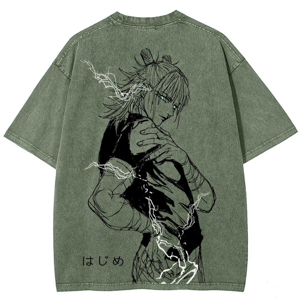 Jujutsu Kaisen Unisex Fit Washed T-Shirt 2602003123