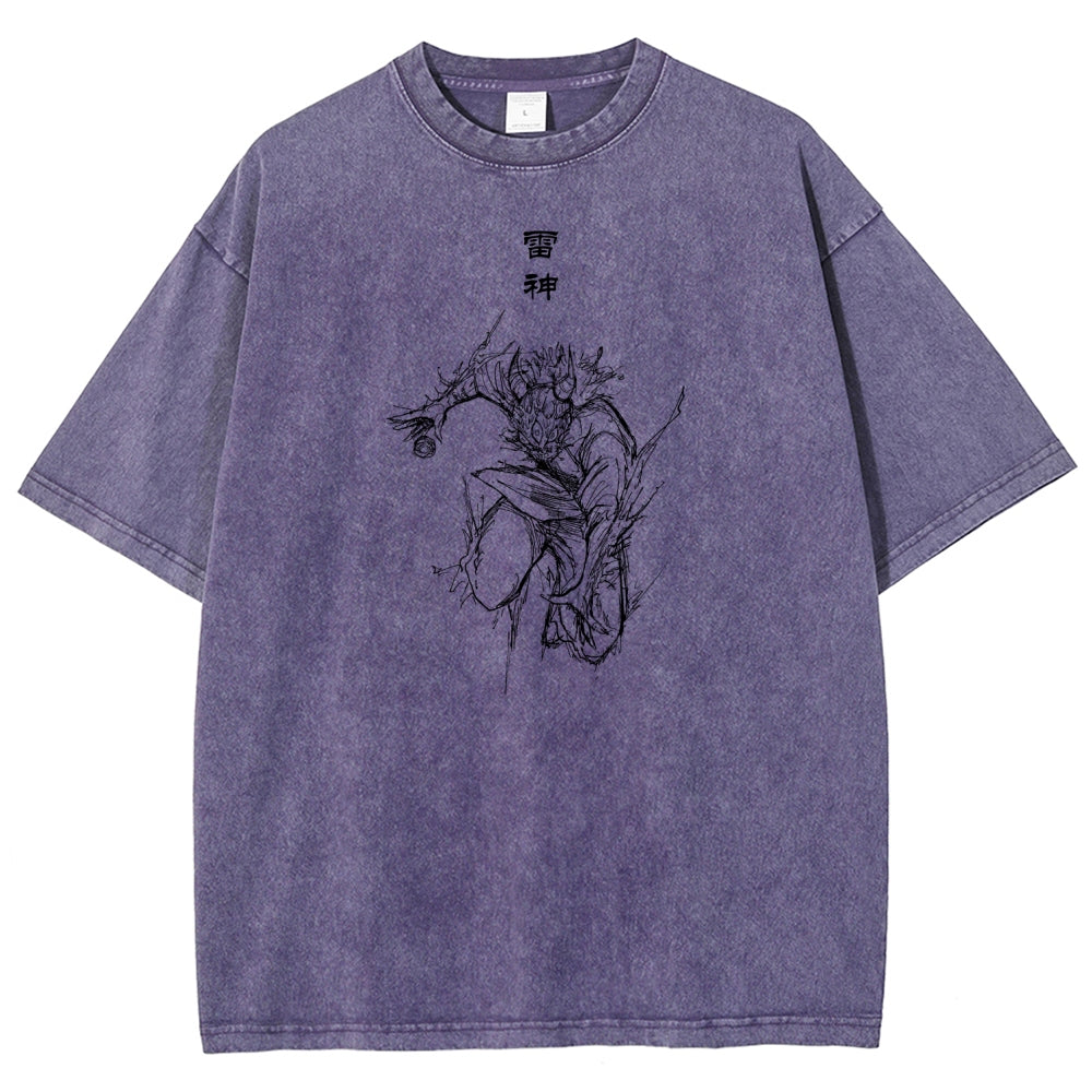 Jujutsu Kaisen Unisex Fit Washed T-Shirt 2602003123