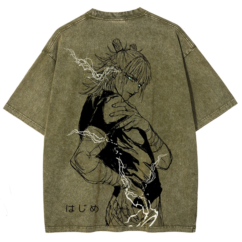 Jujutsu Kaisen Unisex Fit Washed T-Shirt 2602003123