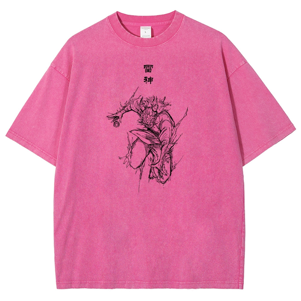 Jujutsu Kaisen Unisex Fit Washed T-Shirt 2602003123