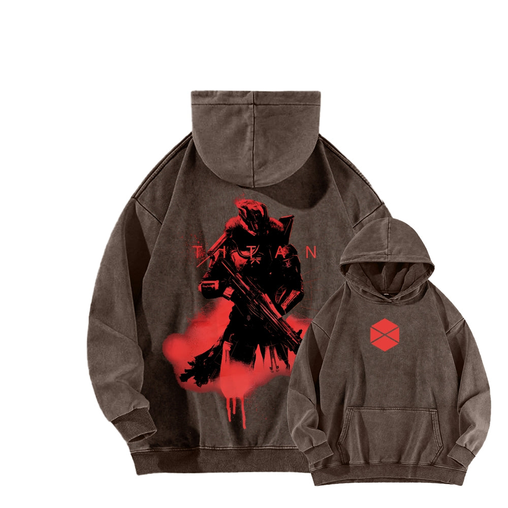 Destiny Unisex Washed Hoodie 2602003929