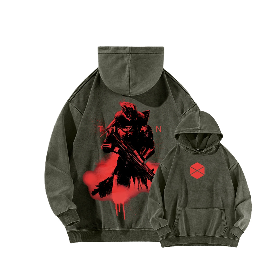 Destiny Unisex Washed Hoodie 2602003929