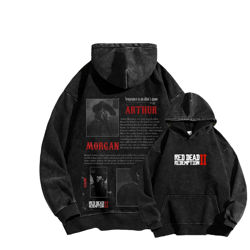 Red Dead Redemption Unisex Washed Hoodie 2602004600