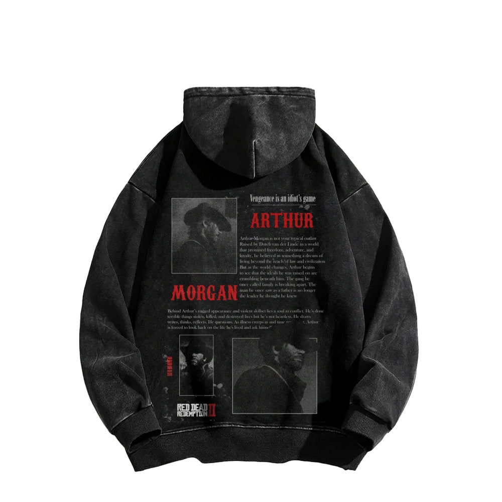 Red Dead Redemption Unisex Washed Hoodie 2602004600