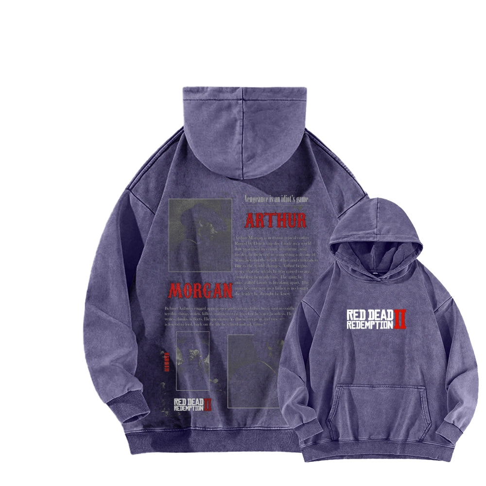 Red Dead Redemption Unisex Washed Hoodie 2602004600