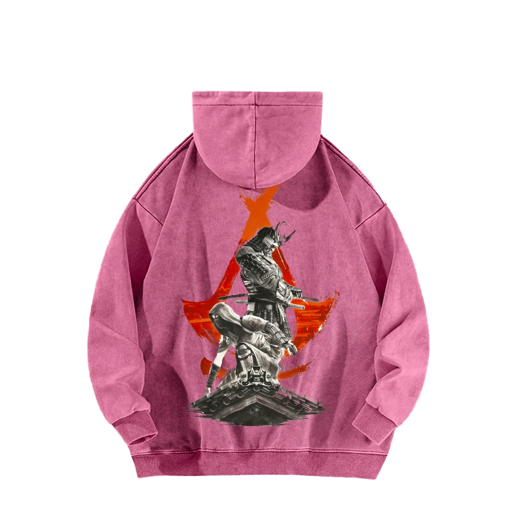 Assassin¡¯s Creed Unisex Washed Hoodie 2602006302