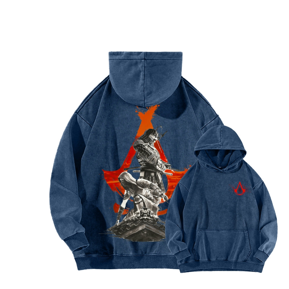 Assassin¡¯s Creed Unisex Washed Hoodie 2602006302