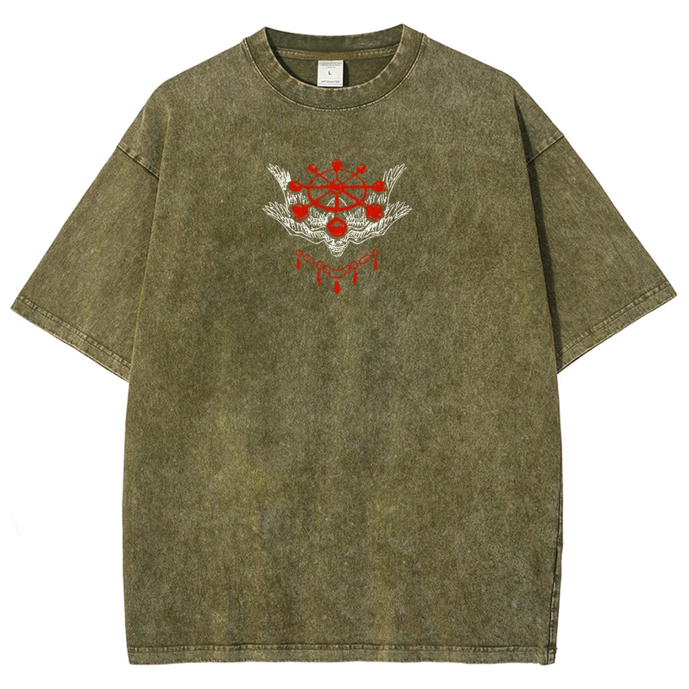 Jujutsu Kaisen Unisex Fit Washed T-Shirt 2602006632