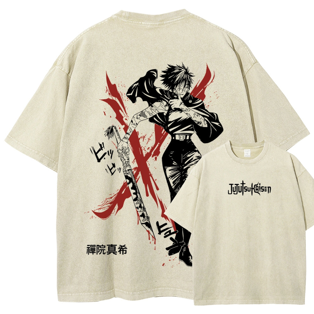Jujutsu Kaisen Unisex Fit Washed T-Shirt 2602006635