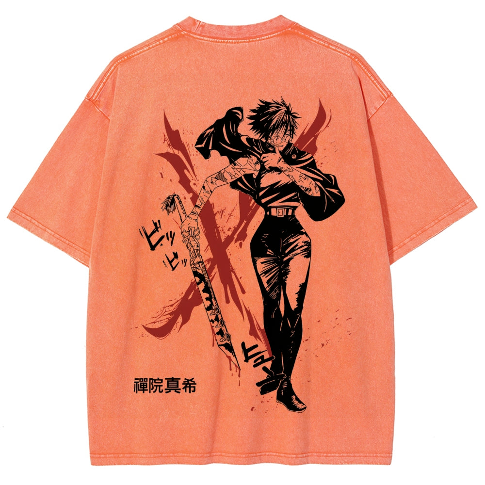 Jujutsu Kaisen Unisex Fit Washed T-Shirt 2602006635