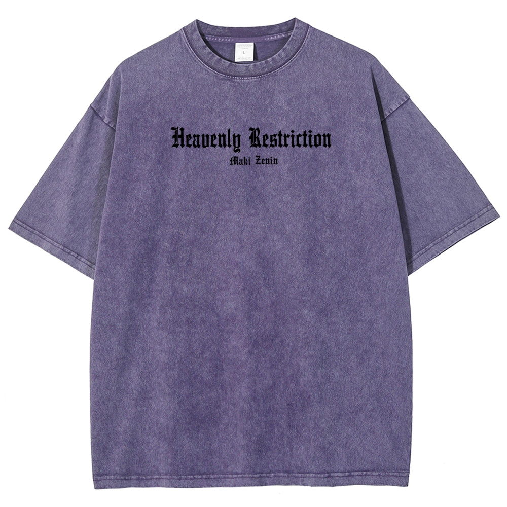 Jujutsu Kaisen Unisex Fit Washed T-Shirt 2602006637