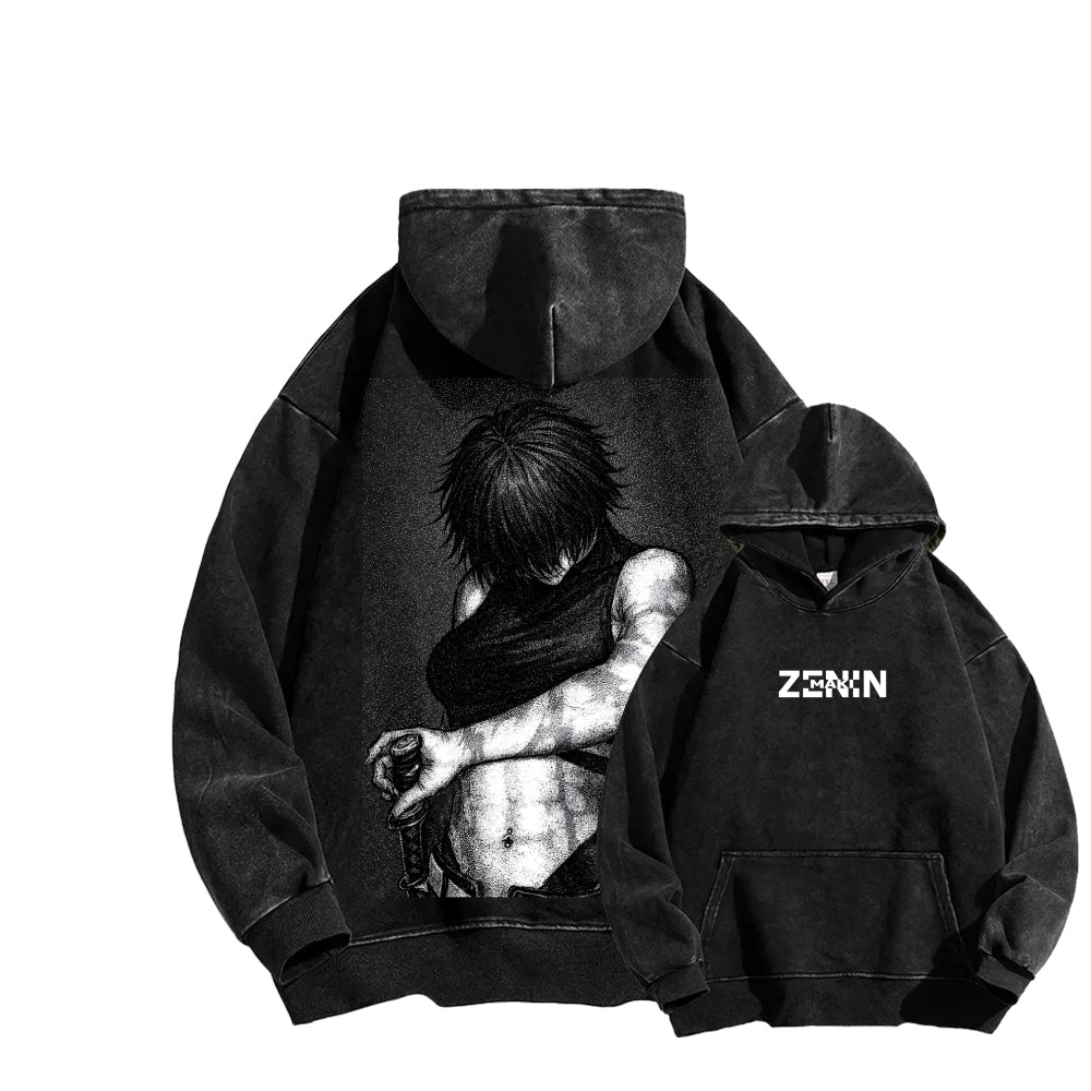 Jujutsu Kaisen Unisex Washed Hoodie 2602006646