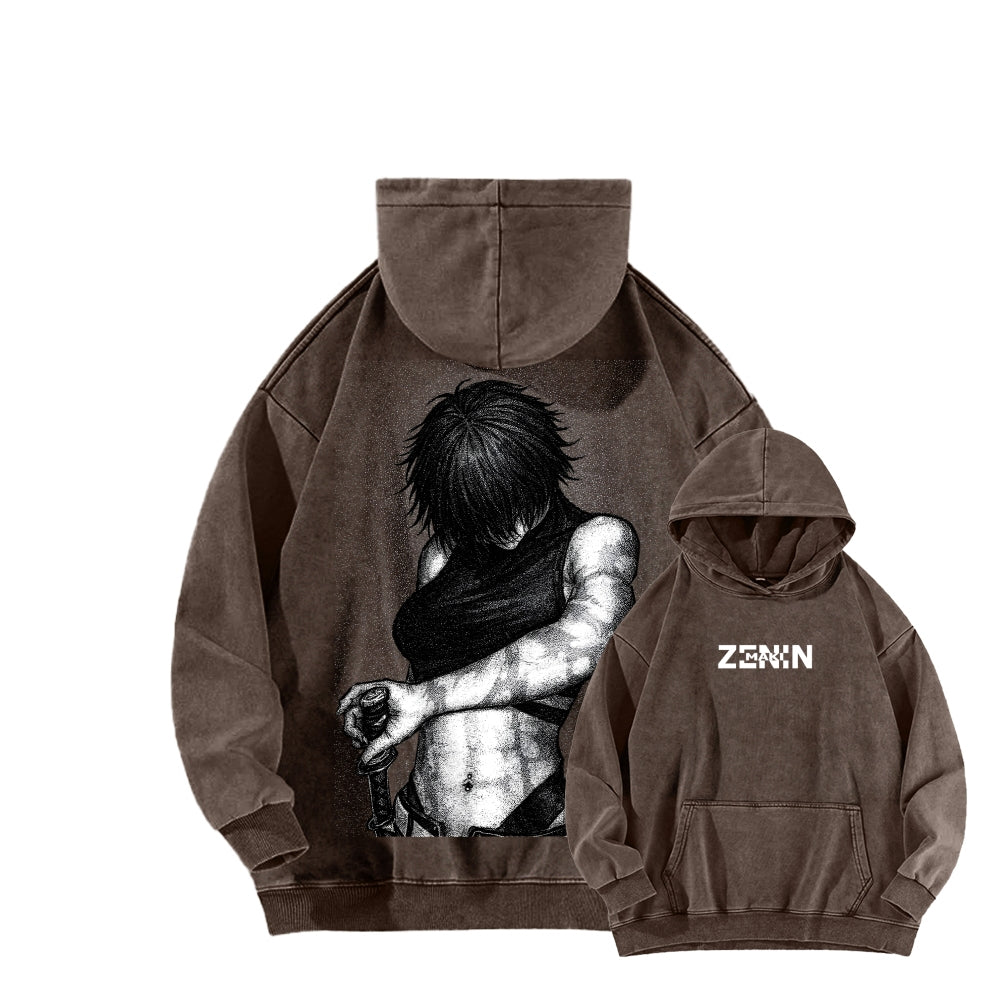 Jujutsu Kaisen Unisex Washed Hoodie 2602006646