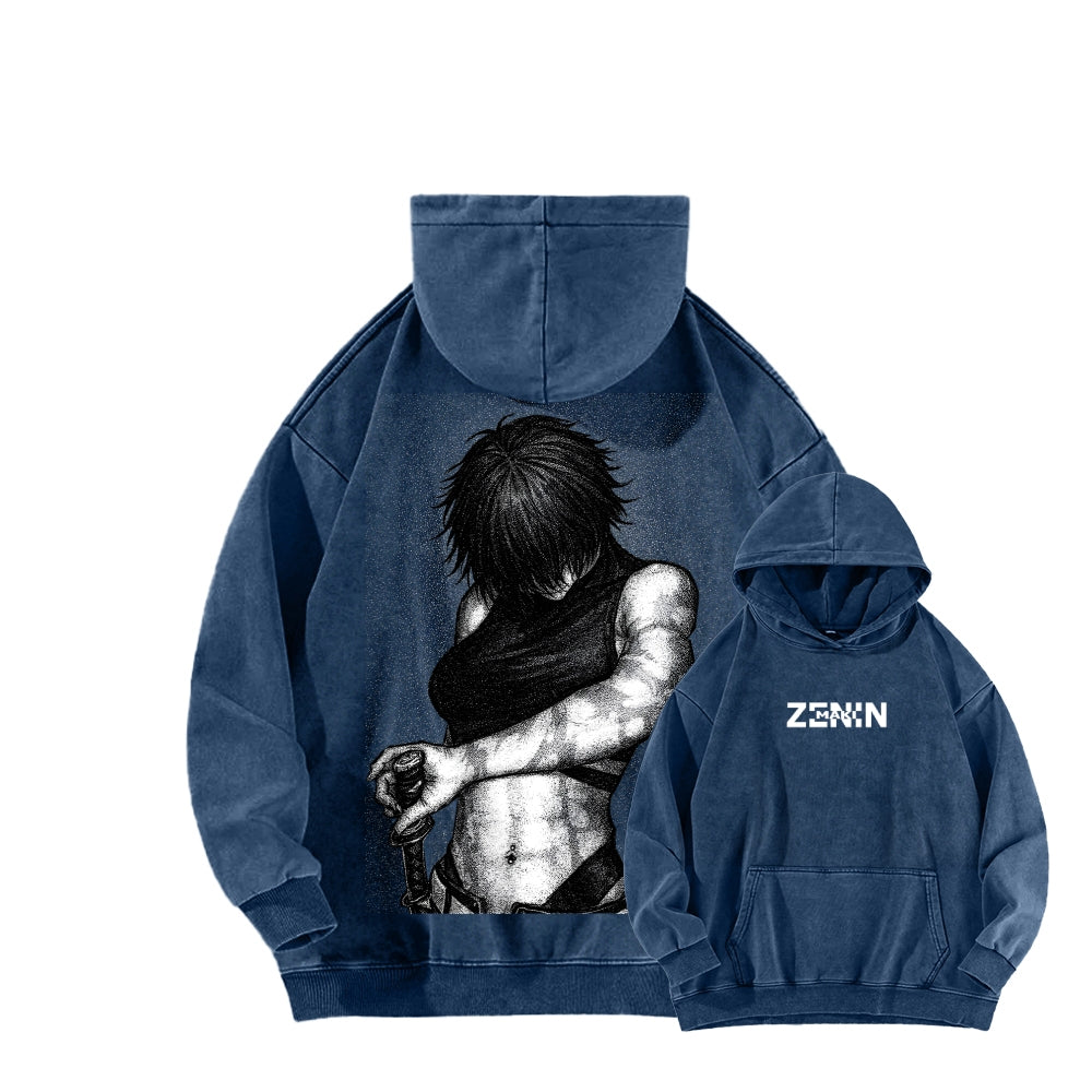 Jujutsu Kaisen Unisex Washed Hoodie 2602006646